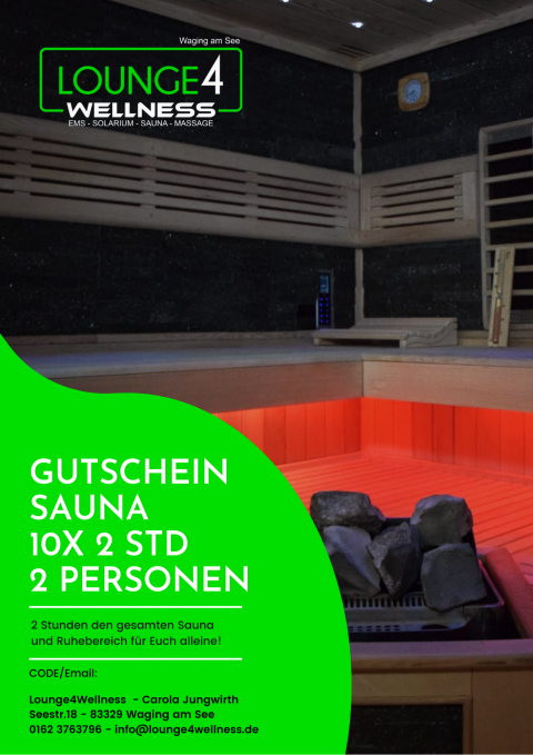 L4W Gutschein 10xSauna